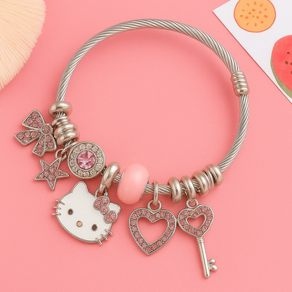 Kittylet Charm Bracelet