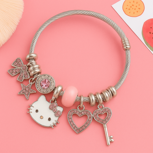 Kittylet Charm Bracelet