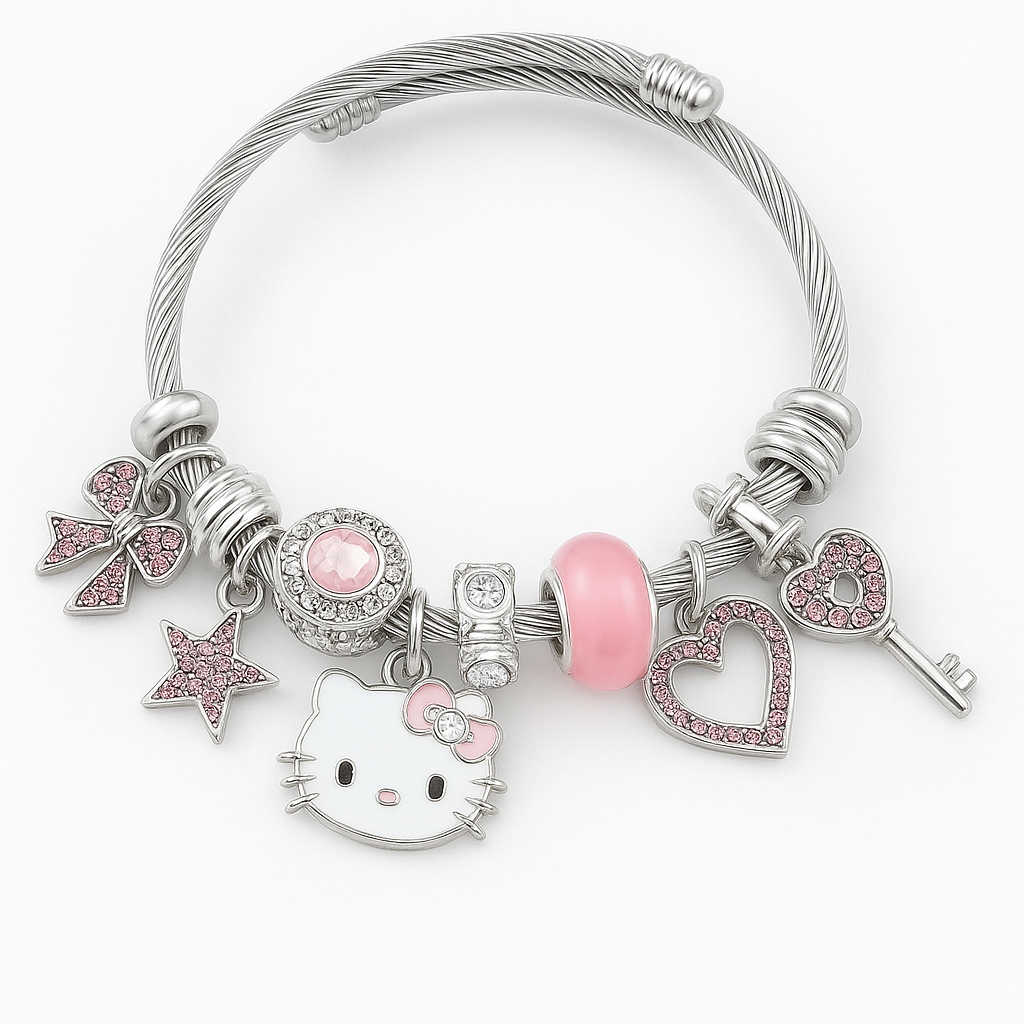 Kittylet Charm Bracelet